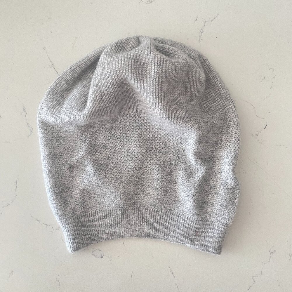 NEW WaySoft 100% Cashmere Oversized Beanie | One Size